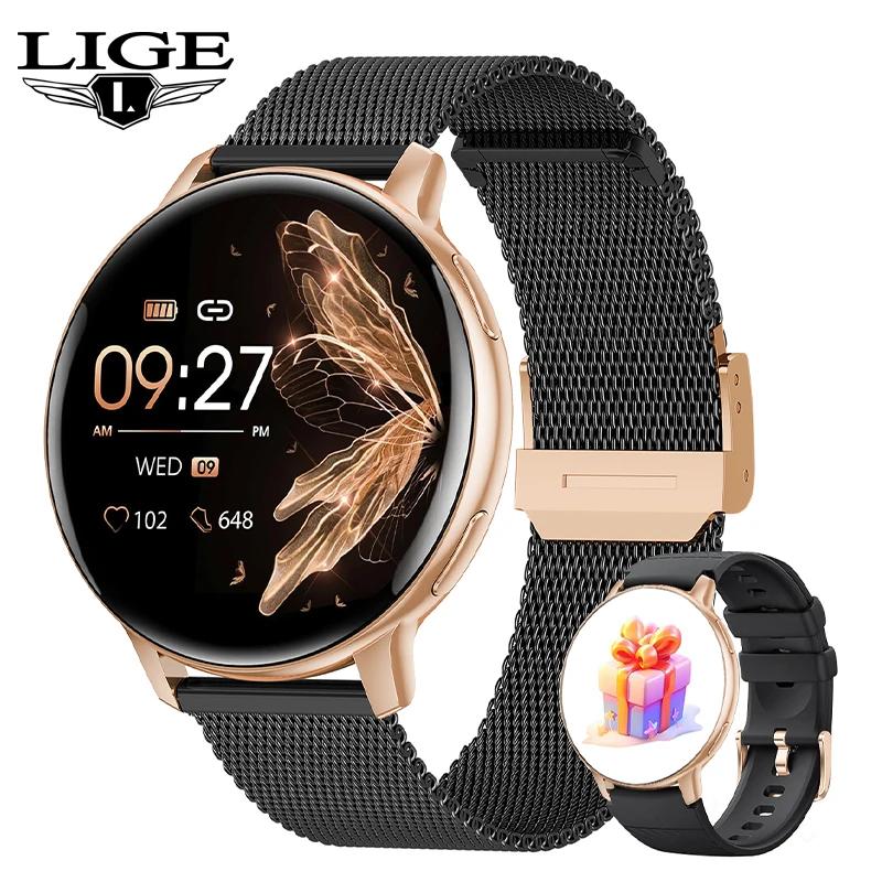 LIGE  ȭ Ʈ ð   ̾ ƿ ð   ƮϽ ƮĿ ɹڼ Smartwatch For ȵ̵ IOS